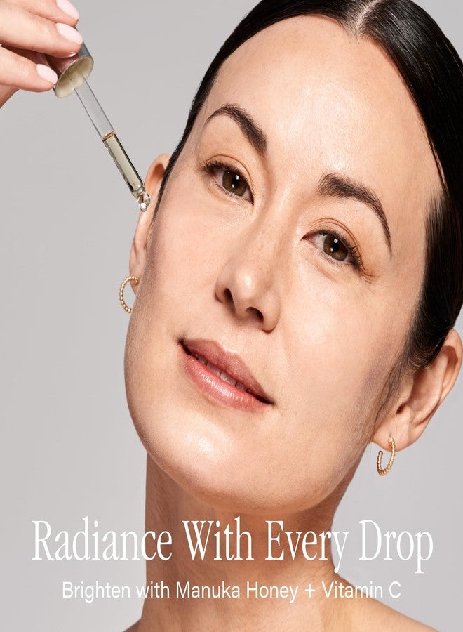 سكن مجموعة SKINN للعطلات، زيت الوجه وزيت الشفاه المضيء - غسول للوجه لتفتيح البشرة وشدها وترطيبها بشكل ملحوظ - يدعم إنتاج الكولاجين ويهدئ الشفاه الجافة والمتشققة - فيتامين سي وعسل مانوكا - Image 5